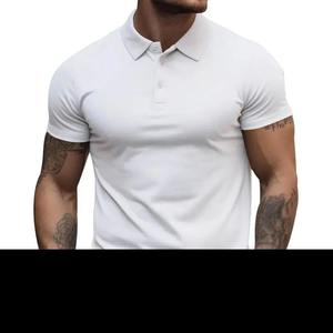 เสื้อโปโลผ้าฝ้ายผสมโพลีเอสเตอร์แบบเข้ารูปสำหรับใส่ได้นานเครื่องแบบของบริษัท - Product Image 6