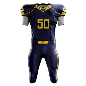 Uniforme de Fútbol Americano de Estilo Único, 100% Poliéster, Hecho a Medida para Adultos y Jóvenes, Impresión por Sublimación - Product Image 2