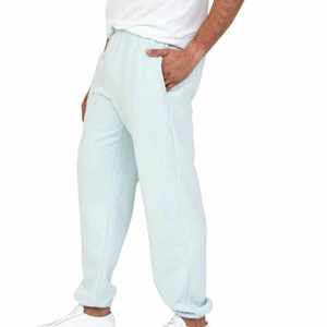 Pantalon de survêtement évasé en éponge française 100% coton pour hommes personnalisé imprimé vintage en détresse lavage à l'acide coupe de botte Streetwear décontracté respirant - Product Image 3