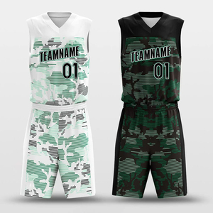 Camisetas de Baloncesto Personalizadas de Alta Calidad para Hombre, Camisetas de Baloncesto Reversibles Estampadas de Malla Transpirable, Uniforme de Baloncesto Personalizado - Product Image 4