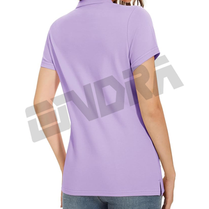เสื้อโปโลสำหรับผู้หญิงมาใหม่พร้อมผ้านุ่มที่ระบายอากาศได้ดีแห้งเร็วได้รับการออกแบบมาเพื่อความสบายมีสไตล์ใส่ได้ทั้งวันเหมาะสำหรับใส่ทำงาน - Product Image 2
