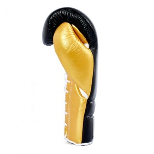 ถุงมือชกมวยหนังวัวแท้สั่งทำพิเศษแบบใหม่ล่าสุด ถุงมือชกมวยสำหรับฝึกซ้อมแบบสั่งทำพิเศษ รุ่น FTI-BG-025 - Product Image 2