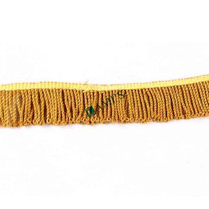 Franges métalliques OEM festonnées, vente en gros, franges en or, franges personnalisées en ligne - Product Image 2