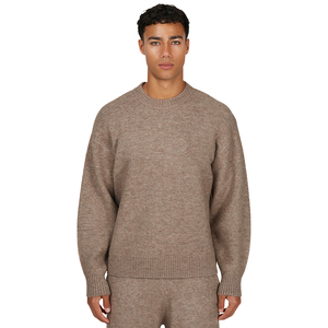 Oversized Casual Fleece Sweat Shirt for Men Streetwear Fleece Pullover High Quality <b>Drop</b> Shoulder Heavyweight - Product Image 1