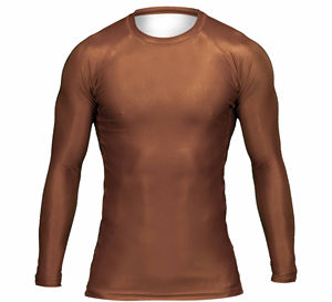 เสื้อรัดรูปแบบซับลิเมชันสำหรับผู้ชายเสื้อแรนต์ฟิตเนสบลาซิล - Product Image 5