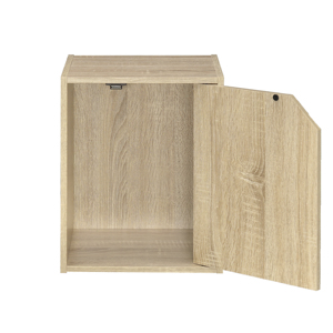 Tablero de partículas único/estante de almacenamiento de MDF con papel de puerta laminado/acabado de PVC para sala de estar - Product Image 2