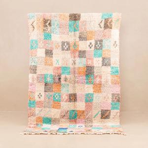 Tapis japonais en laine noué à la main, Design moderne, pour salon - Product Image 1