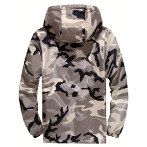 Chaqueta de camuflaje de invierno para hombre de alta calidad, logotipo personalizado, precio al por mayor, estilo de calle principal - Product Image 2