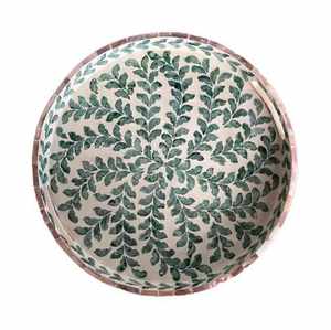 ถาดเสิร์ฟไม้หรูหราทำมือ ประดับด้วยกระดูกงูและมุก งานฝีมือตกแต่งบ้าน ของขวัญแต่งงาน ทนทาน ใช้เป็นของตกแต่งกลางโต๊ะกาแฟ - Product Image 1