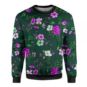 เสื้อสเวตเตอร์ปักลายคอกลมสำหรับผู้ชายสำหรับฤดูหนาวบริการ OEM - Product Image 5