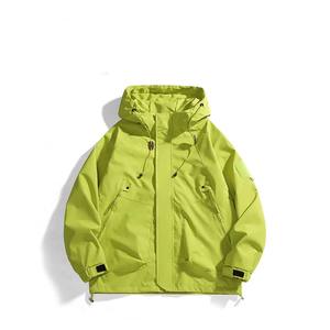 Chaquetas con capucha de tendencia de otoño para hombre, chaqueta cortavientos, Hip Hop, Color sólido, deportes al aire libre, abrigos con capucha, ropa para hombre - Product Image 3