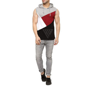 Sleeveless Sportswear Workout <b>Hoodies</b> <b>For</b> Men and <b>Gym</b> Fitness Wear Athletic Casual Workout Pullover <b>Hoodies</b> - Product Image 4