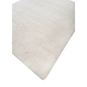 Tapis en laine noué à la main Zuri Ivory, style Tabriz rectangulaire avec motif abstrait pour la décoration de la maison, salon, CS-01 Ra-1131 - Product Image 2
