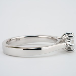 Anillo de Compromiso de Lujo con Moissanita y Plata Sólida 925, Corte Marquesa, para Fiesta y Aniversario - Product Image 4