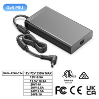 HKY 12V 19.5V 20V 24V 54V 280W 330W Adaptateur d'alimentation pour appareils industriels Station de travail Imprimante 3D POE CE RoHS