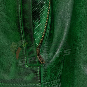 Veste de moto de course personnalisée de haute qualité pour hommes respirant en cuir véritable rembourré vêtements de sport élégant personnalisable - Product Image 4