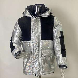 Chaqueta Acolchada Ligera para Hombre, Personalizada, de Alta Calidad, OEM 2025, Abrigada, para Invierno, con Capucha y Logotipo Frontal - Product Image 1