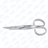 Ciseaux à cuticules professionnels en acier inoxydable, outil de manucure, coupe-ongles, éliminateur de peaux mortes, écologique, pour les ongles des doigts et des orteils