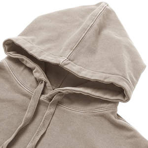 Sudadera de algodón 100% para hombre, ropa de calle con capucha de alta calidad, moda, ajuste relajado, Blanco personalizado - Product Image 6