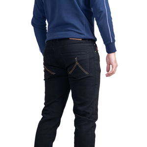 Hot Selling Customized Brand Logo Latest Design Men's Casual Canvas Denim <b>Jeans</b> Breathable High Quality Streetwear Washed - Product Image 6
