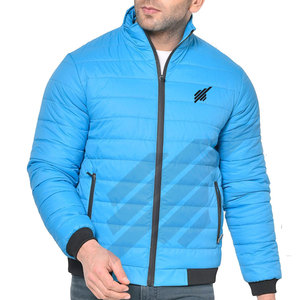 Hot Selling <b>Men's</b> Premium Quality Stand Collar Puffer Jacket Comfortable Winter Coat Online Sale - Product Image 1