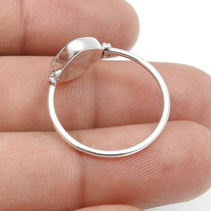 Precio al por mayor de alta calidad, Plata de Ley 925, piedra preciosa turquesa Natural, anillo con forma de cojín, joyería de piedra NATAL DE DICIEMBRE DE India - Product Image 5