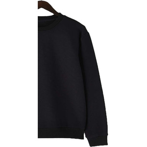 Sudadera de Cuello Redondo para Hombre, Premium, 100% Algodón, Felpa, Ecológica, Transpirable, Tejido Sólido, Diseño Estampado en Relieve en la Parte Delantera - Product Image 5