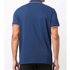 Camisetas Polo personalizadas de talla grande para hombre, tejido liso estampado bajo demanda de Heboldimpex - Product Image 6