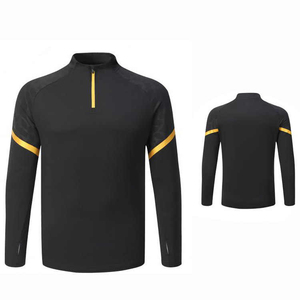 Service OEM en gros, maillots de football personnalisés par sublimation, unisexe, col montant, manches longues, pull d'entraînement léger - Product Image 2