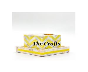 Wooden And Mop Work <b>Incense</b> Burner With Oud <b>Box</b> And Tray Customized Size And Shape Mubkhar For Home Use - Product Image 2