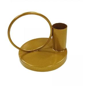 เชิงเทียนทรงเรียวทองเหลืองโบราณสไตล์เรโทร งานแฮนด์เมด เป็นมิตรกับสิ่งแวดล้อม เหมาะสำหรับตกแต่งคริสต์มาส งานแต่งงาน และโต๊ะอาหาร - Product Image 6