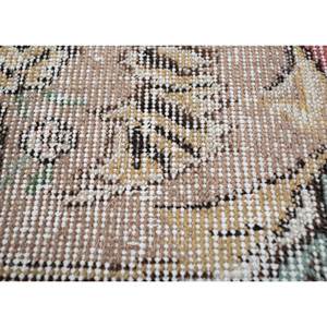 Alfombras Vintage de Lana 9x12 en Rojo Naranja, Anudadas a Mano con Patrón de Medallón, para Uso Doméstico, para Sala de Estar o Pasillo, Modelo Pae-2658 - Product Image 3