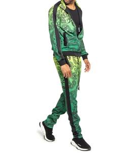 Survêtement Cargo Pocket Sweats à capuche pour hommes Survêtement chaud automne hiver Survêtement décontracté adapté Vente en gros Pantalon Cargo pour hommes - Product Image 4