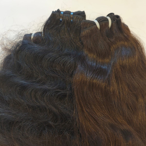 ผมต่ออินเดียแท้แบบเรมี่ ไม่ผ่านการแปรรูป แบบธรรมชาติ ลอนตรง หยิก สำหรับต่อผมแบบมัด ขายส่ง - Product Image 6