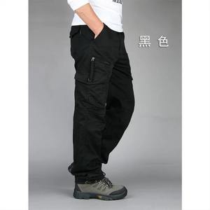 Pantalones Deportivos Casuales para Hombre, Holgados, Tácticos, para Montañismo, Ligeros, con Cintura Elástica, 100% Algodón, Transpirables y Ecológicos - Product Image 2