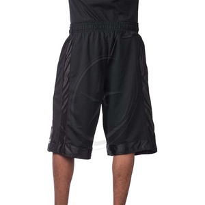 Pantalones cortos de baloncesto de secado rápido transpirables de malla pesada para hombre, venta al por mayor, ropa deportiva, hechos de material de alta calidad - Product Image 4