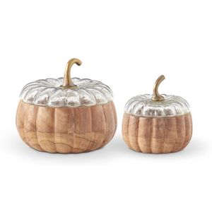 Top Qualité Métal Meilleure Vente Citrouille En Forme Avec Couvercle En Aluminium Bougie Navire Designer Décoration De Noël - Product Image 6