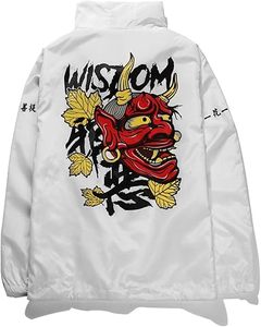 Chaqueta Cortavientos Personalizada para Hombre, 100% Nailon, Estilo Urbano con Parches, Ropa Deportiva para Gimnasio, Chándal Largo - Product Image 2