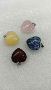 La mejor calidad 925 Sterling Silver MIX Stone Pendant Amazing Heart all Stone Gemstone Silver and Setting para la venta - Product Image 4