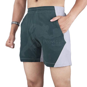 Pantalones Cortos Deportivos para Hombre, Cintura Media, Poliéster/Algodón, Secado Rápido, Transpirables, Alta Calidad, Personalizables - Product Image 1