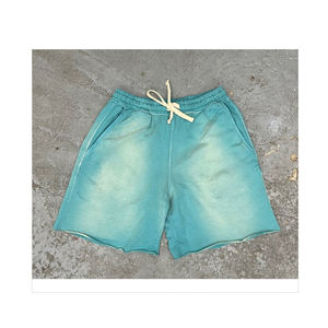 กางเกงขาสั้นผู้ชายผ้ายืดเอวสูงและกระเป๋าข้างแห้งเร็วระบายอากาศได้ดีกางเกงขาสั้นซักได้ดี - Product Image 3