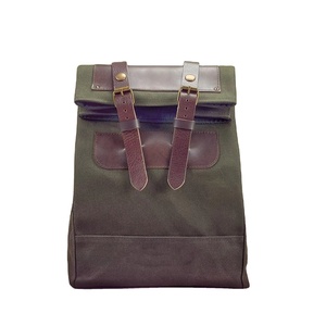 Waxed Canvas Lunch <b>For</b> <b>Men</b> Modern Lunch <b>For</b> <b>Work</b> Fashionable <b>Bags</b> LCLB-0044 - Product Image 1