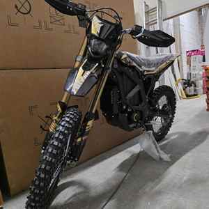 Motocicleta eléctrica todoterreno nueva en stock, color negro, 21kw Turbo 74v/60ah, entrega a domicilio. - Product Image 1