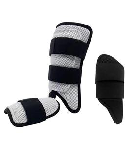 Protège-tibias en cuir pour l'entraînement au Muay Thai, protège-tibias pour hommes, protège-tibias en cuir PU pour la boxe, protège-tibias pour le Muay Thai, le Taekwondo - Product Image 5