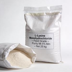 Clorhidrato de L-Lisina 98.5% en Polvo de Grado Alimenticio para Aves de Corral, Ganado y Cerdos - Product Image 6