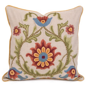 ปลอกหมอนอิงลายดอกไม้ลายลูกน้ำหลากสีขนาด18X18ปลอกหมอนอิงสำหรับตกแต่งทำด้วยมือ - Product Image 1