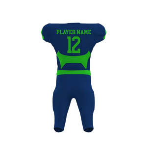 Uniforme de football américain personnalisable, respirant, logo d'équipe sublimé, haute qualité, taille XL, fabricant professionnel, rapide - Product Image 4