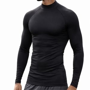 Camiseta de Compresión de Manga Larga para Hombre, Transpirable, de Secado Rápido, Capa Base Deportiva, para Gimnasio, Entrenamiento, Térmica, Fitness - Product Image 1