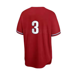 Uniforme de maillot de baseball respirant le plus vendu Conception de bonne qualité pour les vêtements d'équipe en vente - Product Image 4
