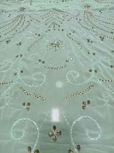 ชุดราตรีทรงเอไลน์ปักด้วยมือสำหรับนักออกแบบแฟชั่นชุดงานปาร์ตี้ระบายอากาศได้ดี - Product Image 3